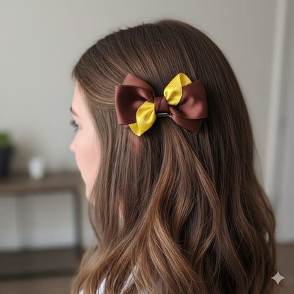 Lia Saten 3"lü Orta Boy Kıskaç Toka Takımı